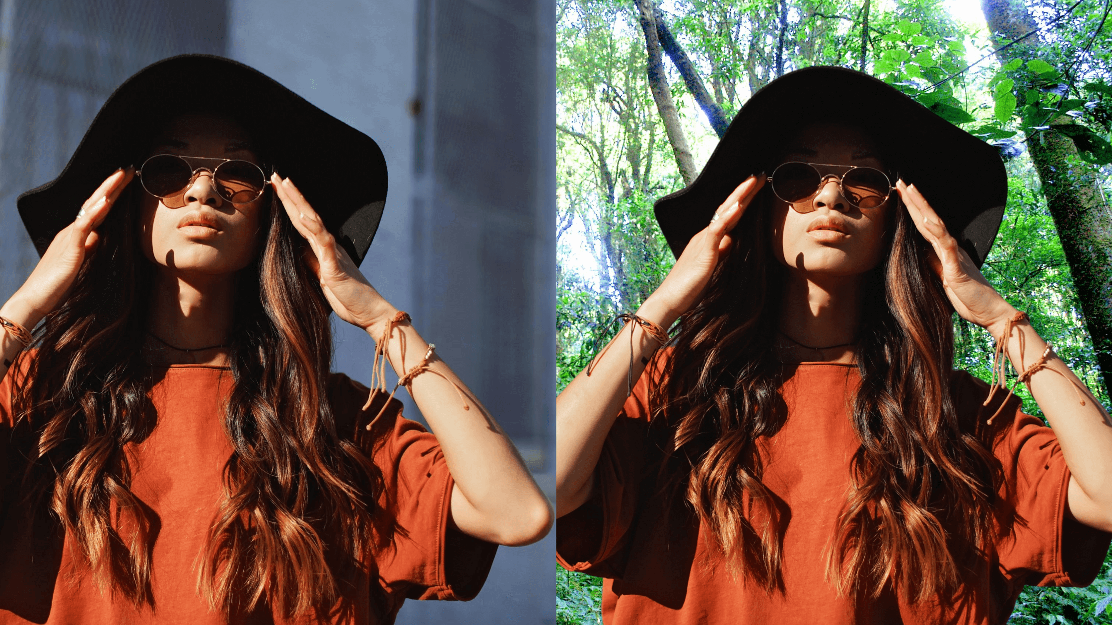 The easiest way to add background images from the library